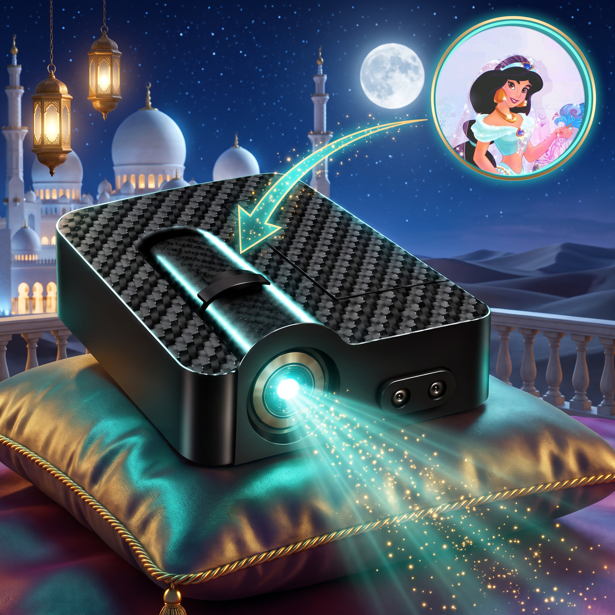Princess Car Door Projector