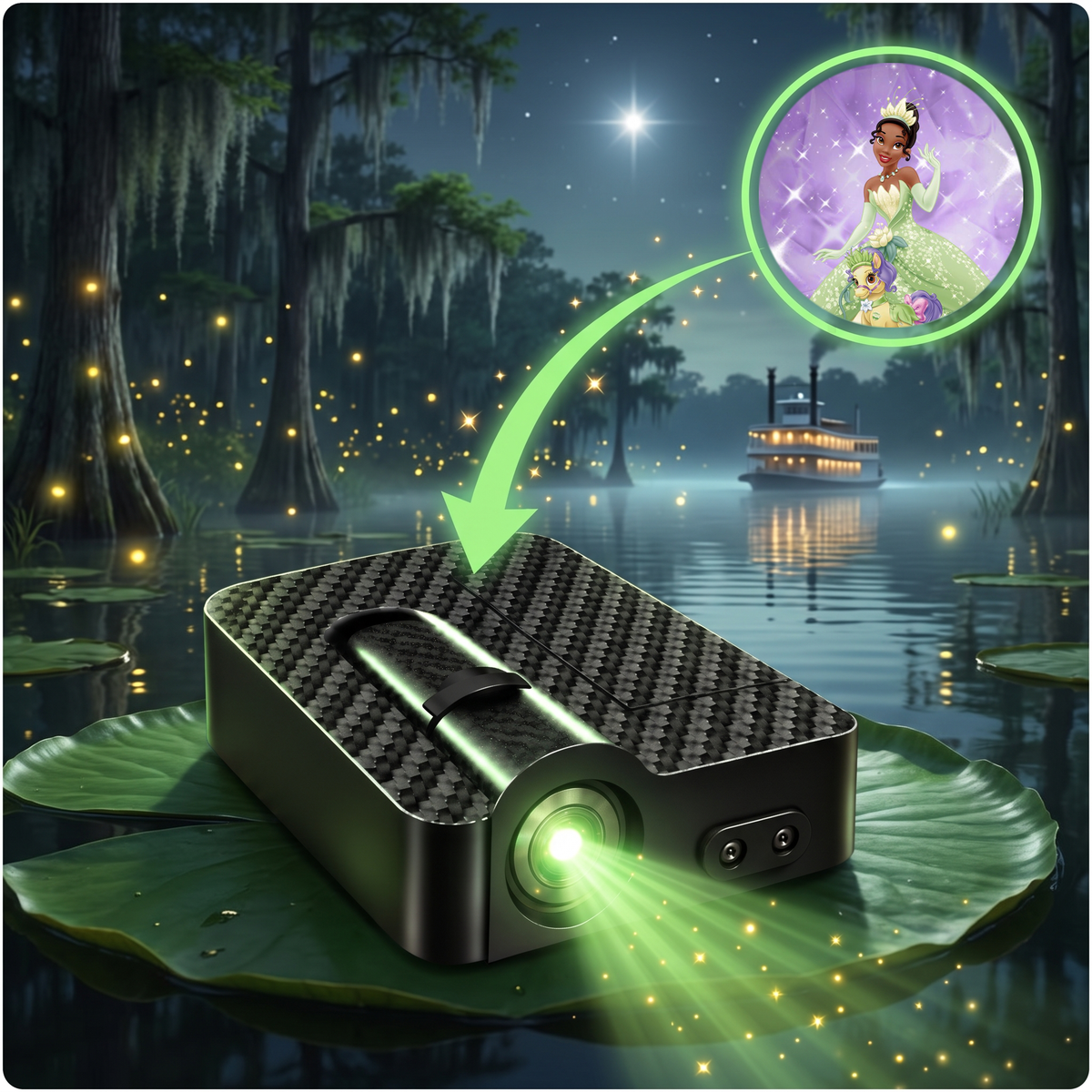 Princess Car Door Projector
