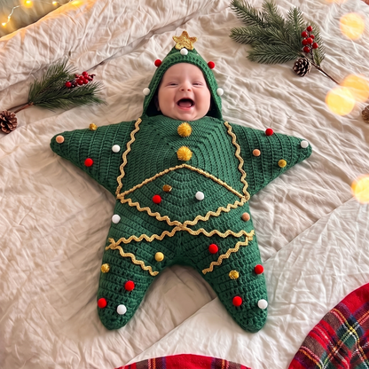 [PRE-ORDER] Christmas Star Baby Onesie